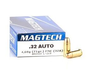 Magtech cal .32 auto/ 7.65