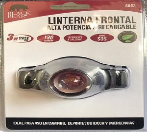 Linterna Frontal Recargable