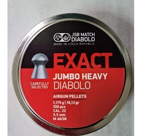 JSB Jumbo heavy 500 unid.